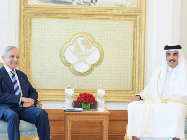 PM Shehbaz expresses solidarity with Qatari emir, urges de-escalation, dialogue for regional peace