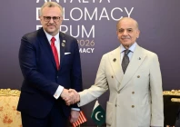 prime minister shehbaz sharif holds a meeting with senior advisor to the us president for arab and african affairs massad boulos in antalya t rkiye on friday pmo