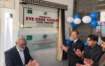 japan funded eye care facility opens in havelian