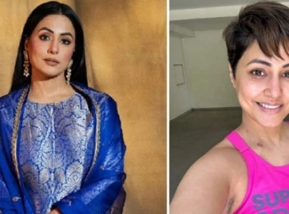 please allah please indian actress hina khan seeks divine help in cancer fight