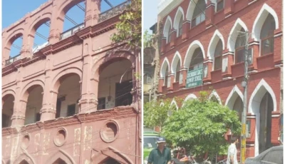 new school replaces 126 year old sanatan dharam landmark leaving a lone temple to tell mitha khan sadar s multi faith story photo express