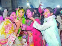 holi celebration