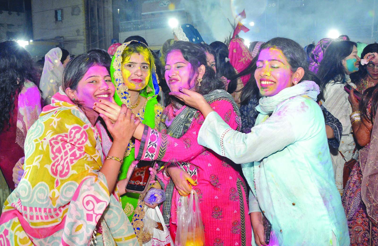 holi celebration