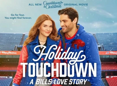 nfl meets christmas cheer as hallmark unveils a bears love story cast