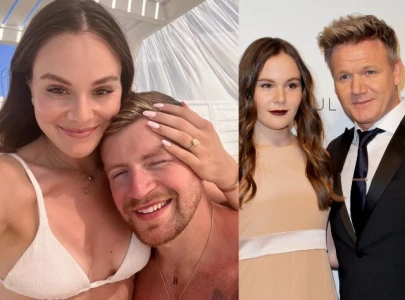 gordon ramsay s daughter holly ramsay and adam peaty announce engagement on social media