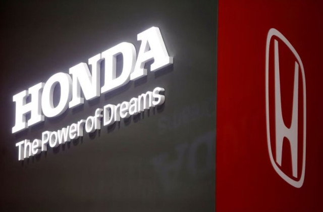 the honda logo is displayed at the 89th geneva international motor show in geneva switzerland march 5 2019 photo reuters file the honda logo is displayed at the 89th geneva international motor show in geneva switzerland march 5 2019 photo reuters file