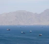 vessels in the strait of hormuz musandam oman april 27 2026 reuters