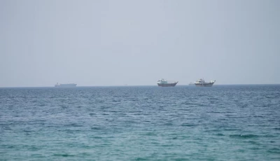 vessels near the strait of hormuz as seen from musandam oman august 6 2026 reuters stringer vessels near the strait of hormuz as seen from musandam oman august 6 2026 reuters stringer