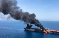 india says five citizens were rescued after a kuwait flagged tanker was hit anadolu