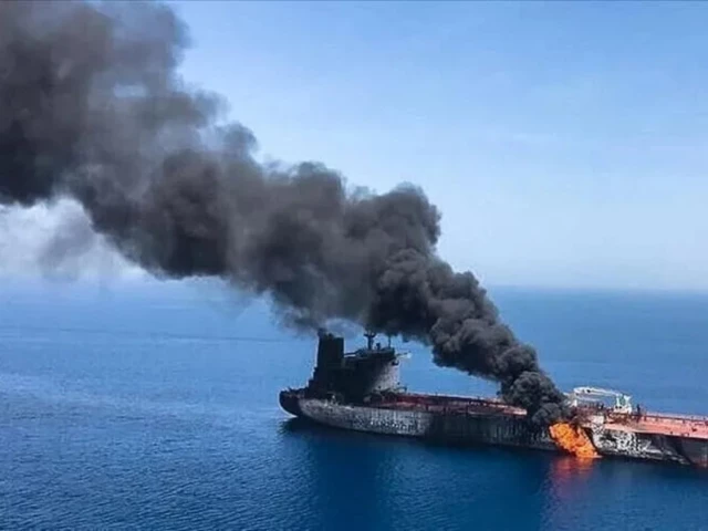 India says 5 citizens rescued after Kuwait-flagged tanker hit by projectile in Hormuz Strait