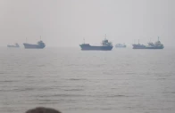 vessels in the strait of hormuz near the beach of bandar abbas iran june 30 2026 photo reuters