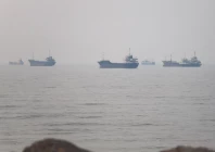 vessels in the strait of hormuz near the beach of bandar abbas iran june 30 2026 photo reuters