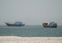 vessels at the strait of hormuz as seen from musandam oman june 24 2026 reuters