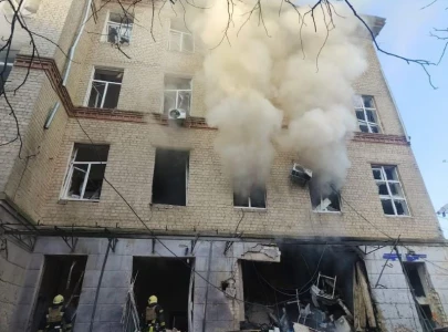 nine dead as russian forces target sumy medical centre twice says ukraine nine dead as russian forces target sumy medical centre twice says ukraine