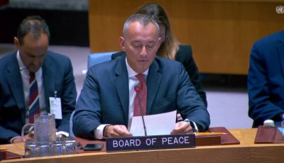 nickolay mladenov the board of peace high representative for gaza speaks at a un security council briefing on implementation of the us backed gaza peace plan photo via x
