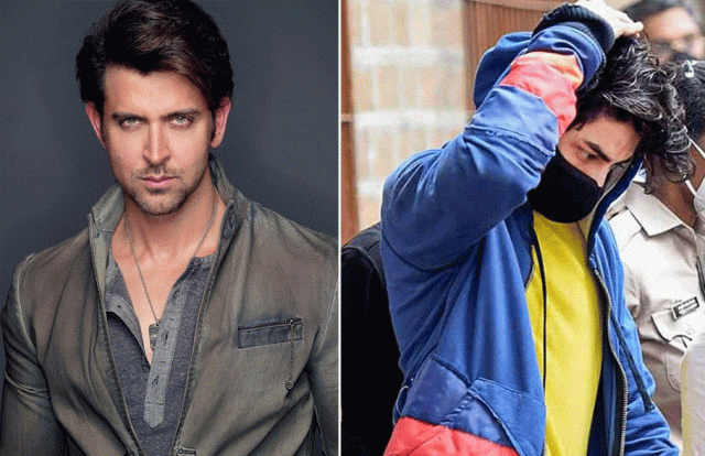 hrithik roshan lends support to aryan khan amid drug case hrithik roshan lends support to aryan khan amid drug case