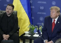 us president donald trump speaks to reporters ahead of his bilateral meeting with ukrainian president volodymyr zelenskyy on tuesday photo via x