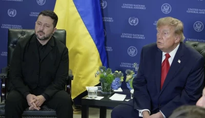 us president donald trump speaks to reporters ahead of his bilateral meeting with ukrainian president volodymyr zelenskyy on tuesday photo via x