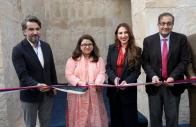 federal minister for information technology and telecommunication shaza fatima khawaja on monday formally inaugurates the innovation hive established by the united states educational foundation usefp alongside charg d affaires natalie baker photo via x us embassy islamabad