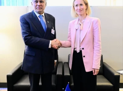 fm dar stresses importance of gsp status in meeting with eu foreign policy chief fm dar stresses importance of gsp status in meeting with eu foreign policy chief