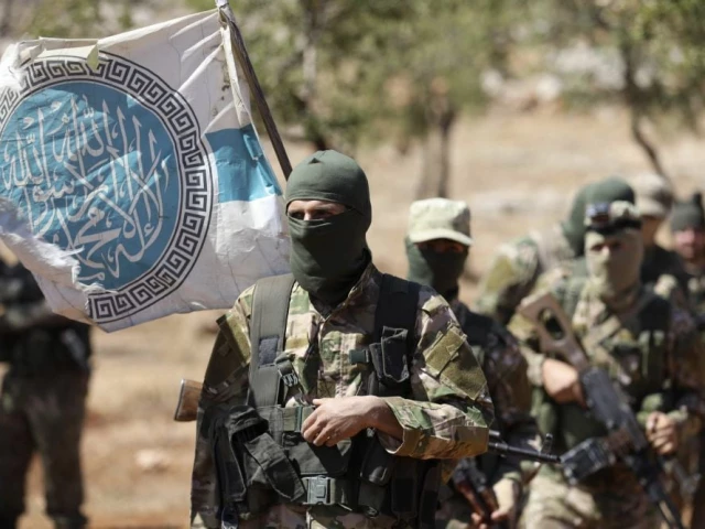 fighters from hts train in idlib province syria photo afp fighters from hts train in idlib province syria photo afp