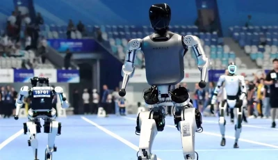 one robot was the clear winner against its competitors but was significantly slower than the human record photo reuters