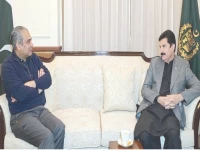 k p governor faisal karim kundi calls on interior minister mohsin naqvi photo express