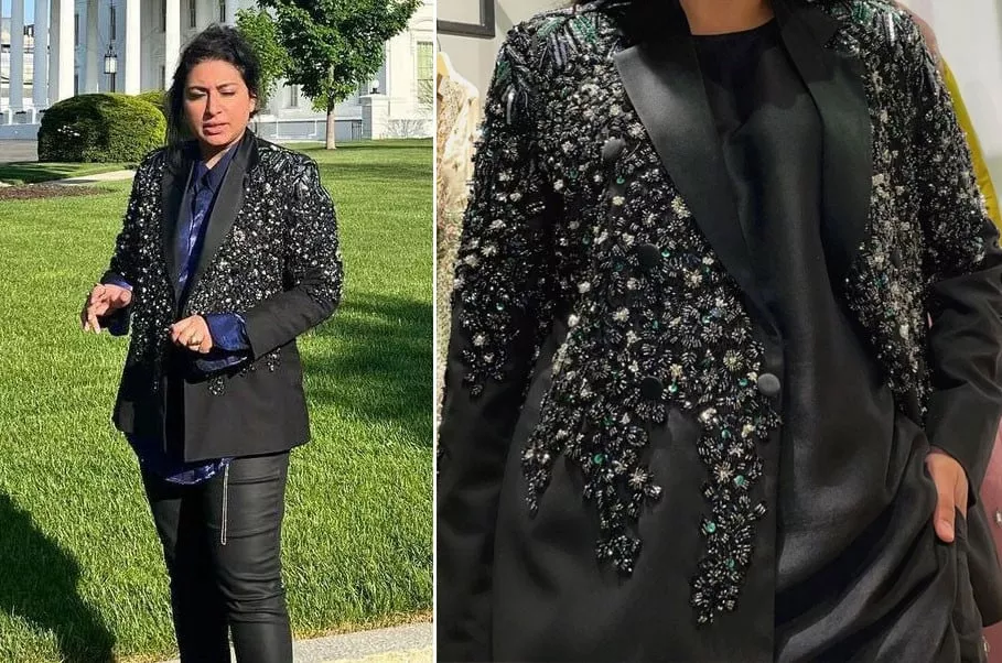hussain rehar grateful for designing arooj aftab s white house outfit