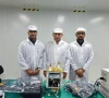 icube q has been integrated with the chang e6 orbiter following successful qualification testing at suparco and sjtu photo courtesy ist