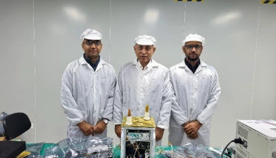icube q has been integrated with the chang e6 orbiter following successful qualification testing at suparco and sjtu photo courtesy ist