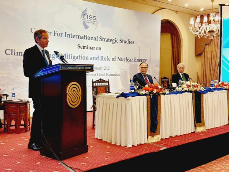 iaea director general rafael grossi says there is strong political support for new nuclear power plants in pakistan photo express