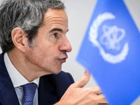 iaea chief rafael grossi attends the un climate change conference cop29 in baku azerbaijan on november 12 2024 photo afp