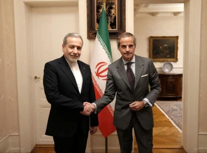 iran foreign minister met iaea chief ahead of nuclear talks