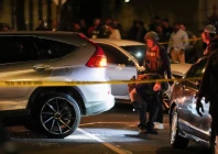 federal agents investigate a vehicle near the scene of a shooting reportedly involving us immigration and customs enforcement officers in the bronx borough of new york city us october 8 2026 photo reuters