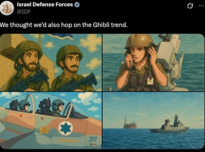 idf under fire for sharing ghibli style ai images amid gaza war