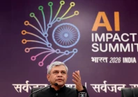 ashwini vaishnaw minister for railways information broadcasting and electronics and information technology gestures as he speaks during a press conference at bharat mandapam one of the venues for ai impact summit in new delhi india february 17 2026 photo reuters ashwini vaishnaw minister for railways information broadcasting and electronics and information technology gestures as he speaks during a press conference at bharat mandapam one of the venues for ai impact summit in new delhi india february 17 2026 photo reuters