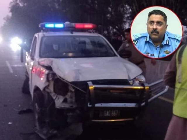 one officer dead two injured in accident involving ig islamabad s security squad one officer dead two injured in accident involving ig islamabad s security squad