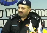inspector general of police sindh javed alam odho addressing the karachi chamber of commerce and industry on may 19 2026 screengrab