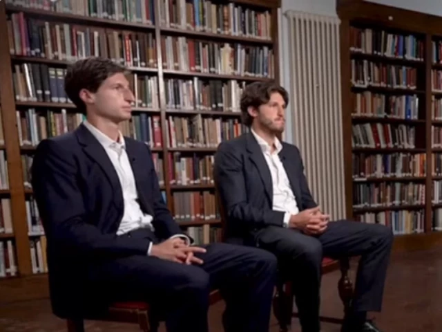 sons of former premier imran khan interviewing with cnn photo screen grab sons of former premier imran khan interviewing with cnn photo screen grab
