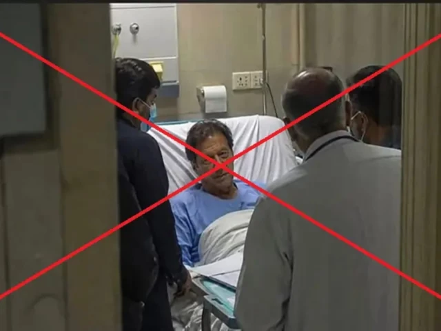 Fact check: Imran Khan was not recently taken to PIMS; viral image of ...