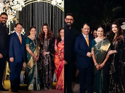 aishwarya rai and abhishek bachchan attend wedding reception in mumbai amid divorce rumours