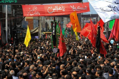 six main 9th muharram processions taken out