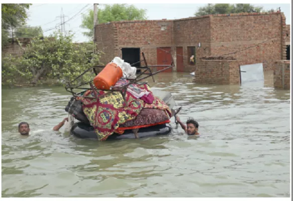 flood affected people photo app
