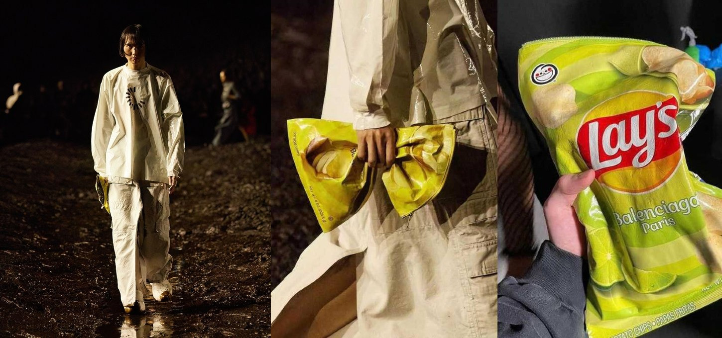 I recreated Balenciaga's $1,800 'Lay's chips bag' purse for $4.59