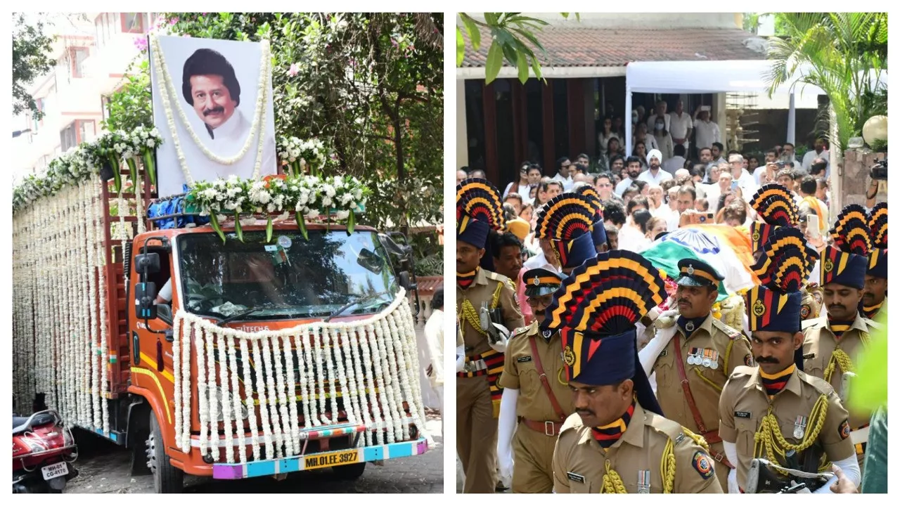 ghazal legend pankaj udhas laid to rest with state honours