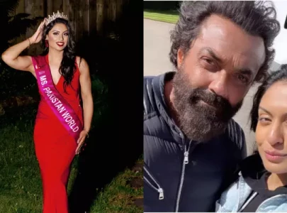 did you know one of bobby deol s three wives in animal was miss pakistan world 2023