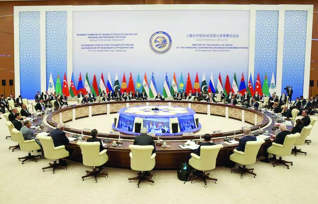 one low hanging fruit for the sco could be a free trade agreement with the asean group consultations between asean and russia progressed by 2020 but ukraine war put talks on the back burner photo reuters