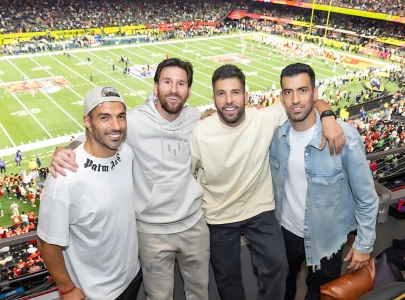 lionel messi jay z and trump among big names at super bowl