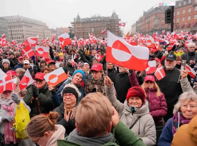 thousands join anti trump hands off greenland protests in denmark