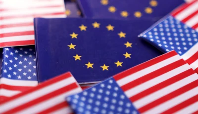 us and european union flags are seen in this illustration taken march 20 2025 reuters